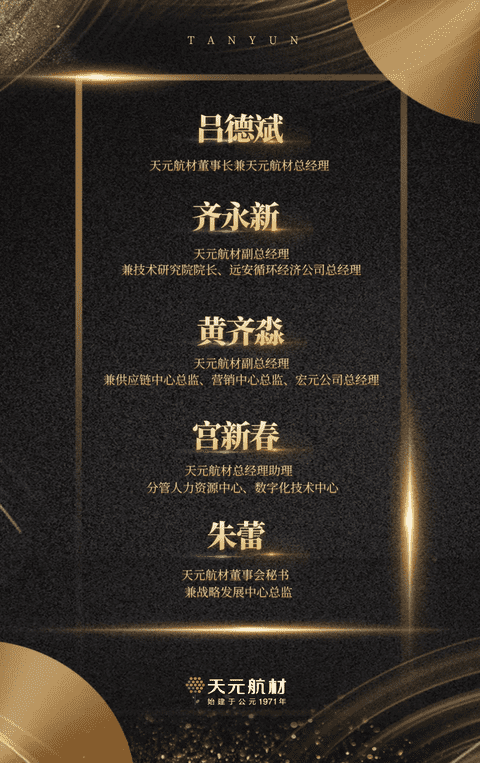 中高层人事任命宣布